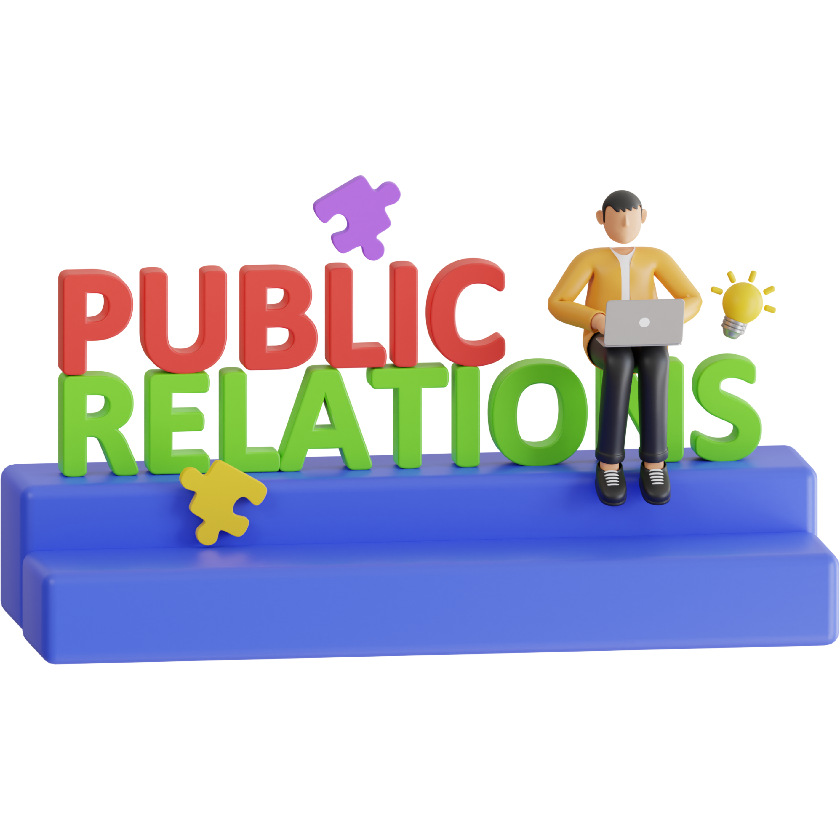 "PR services in action - A PR professional engages with media, influencers, and stakeholders, strategically crafting messaging and managing brand reputation to enhance visibility and credibility."